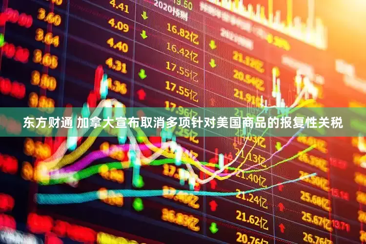 东方财通 加拿大宣布取消多项针对美国商品的报复性关税